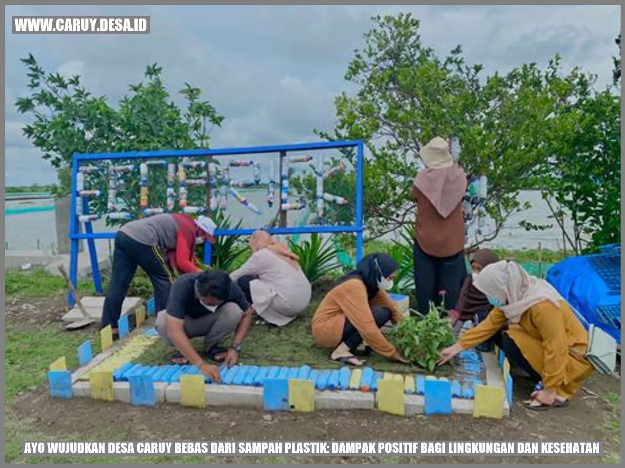 Desa Caruy Bebas dari Sampah Plastik