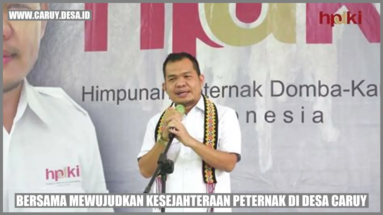 Peternak di Desa Caruy
