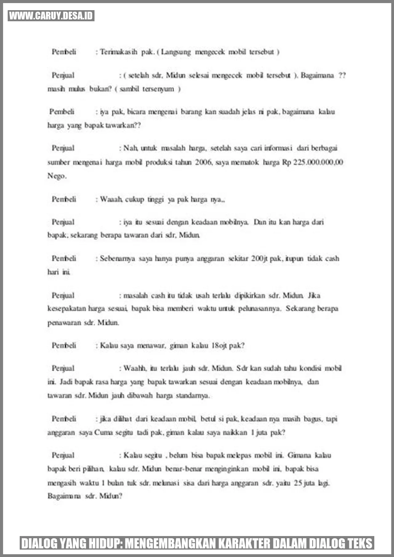 dialog
