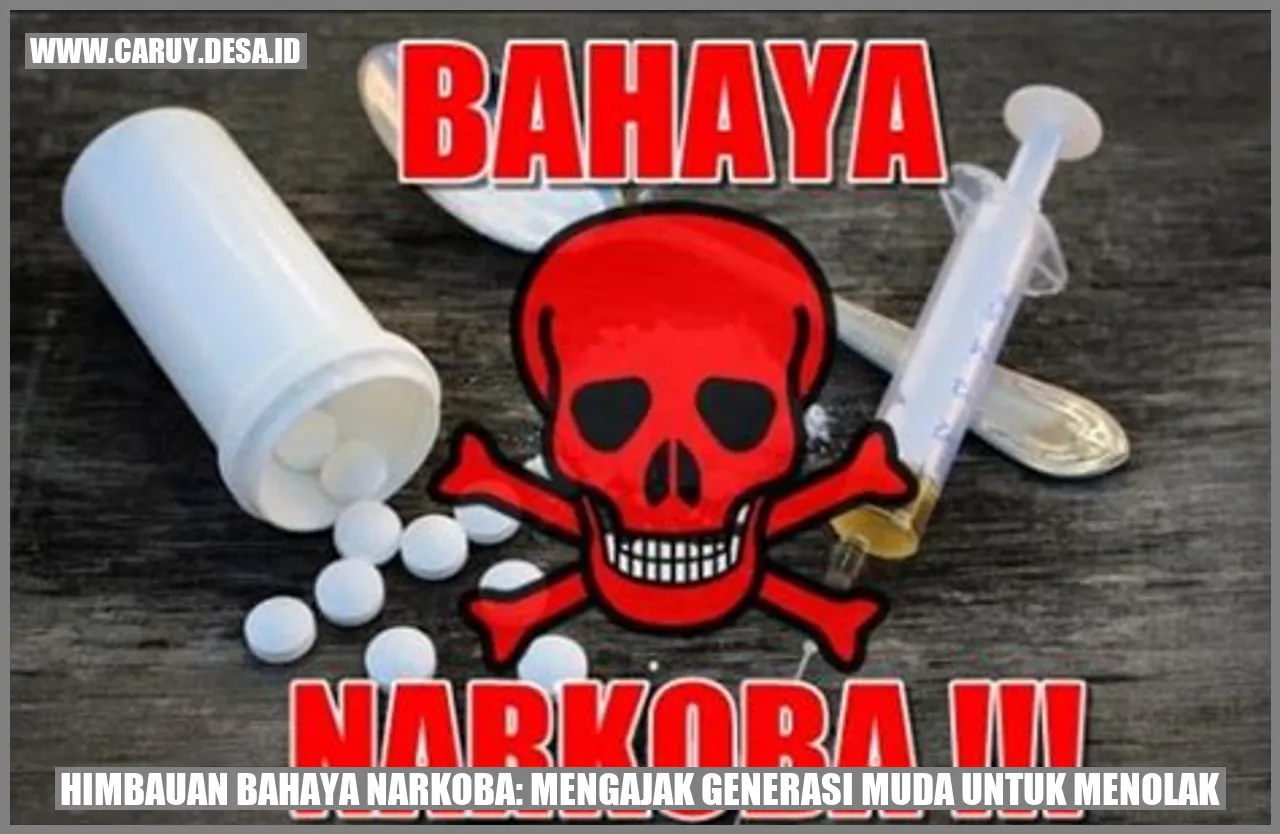 Himbauan Bahaya Narkoba