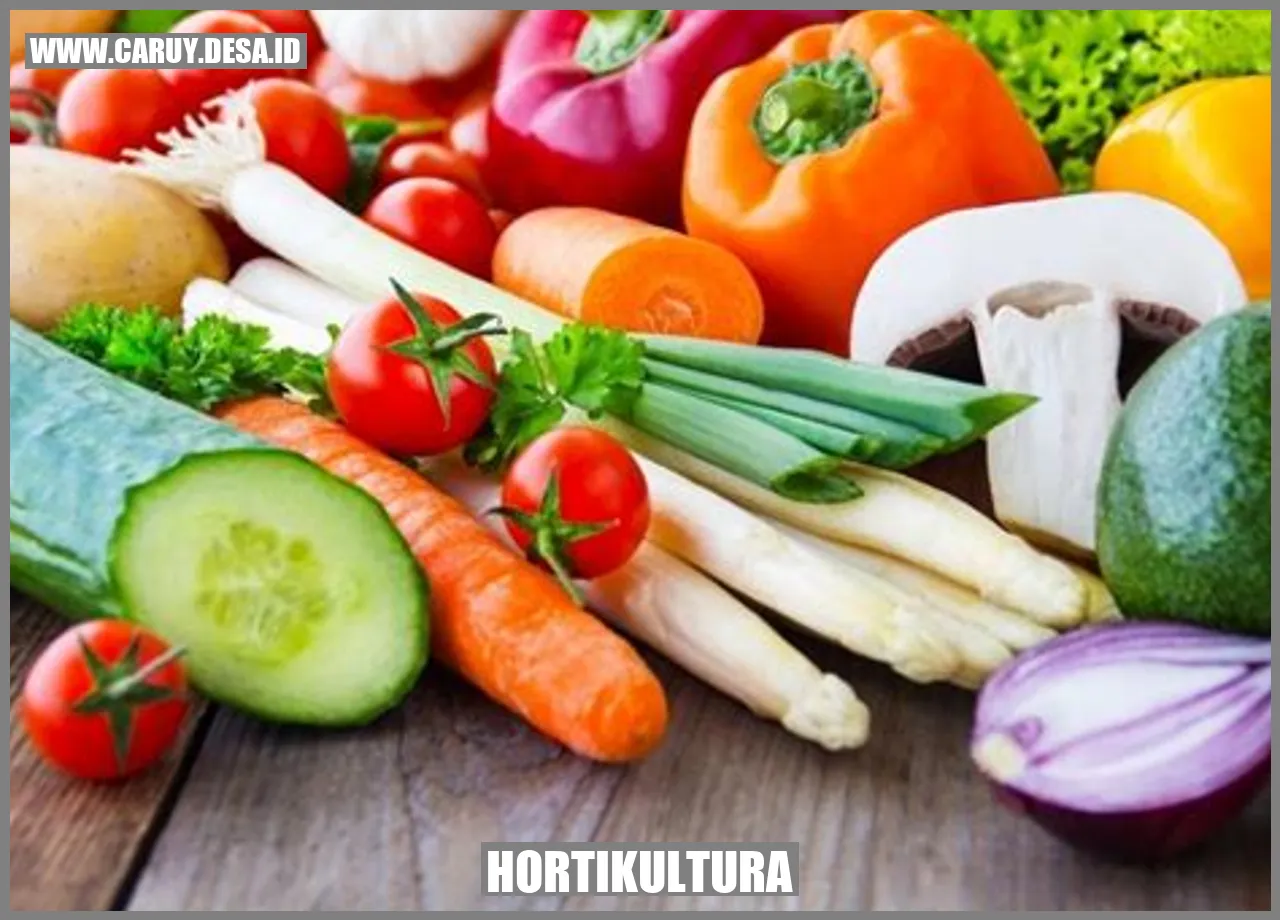 Foto Tanaman Hortikultura