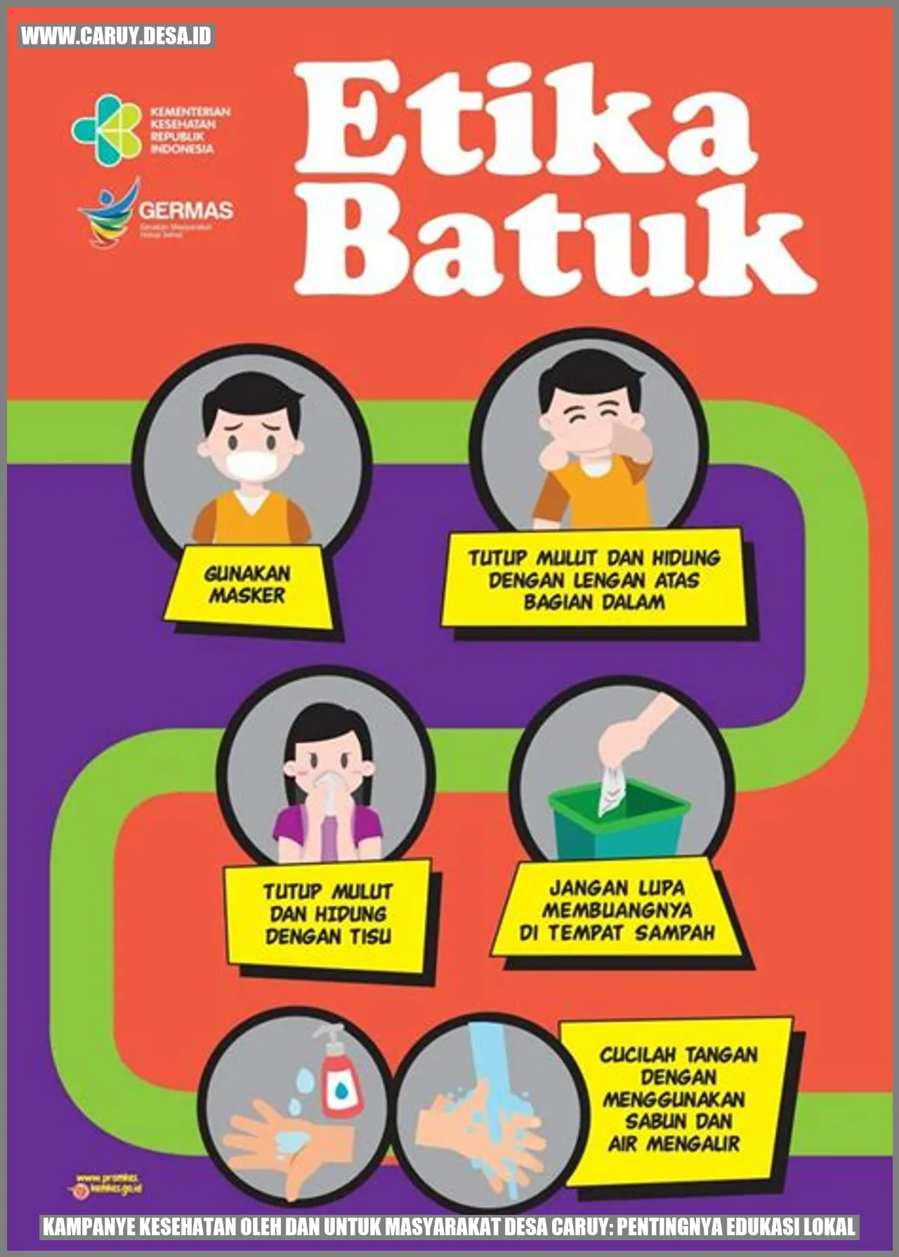 Kampanye Kesehatan oleh dan untuk Masyarakat Desa caruy: Pentingnya Edukasi Lokal
