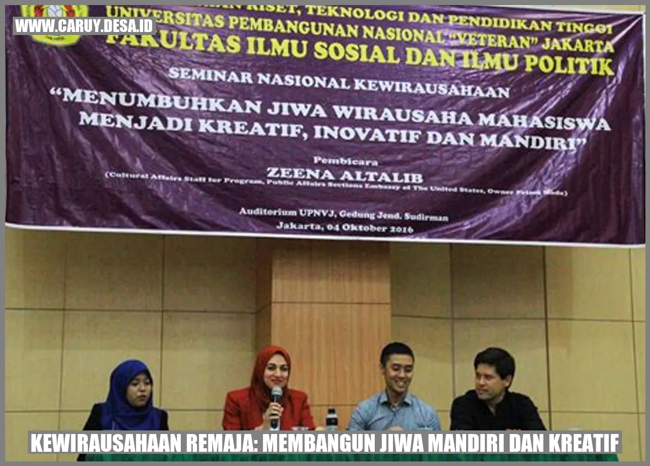 Kewirausahaan Remaja