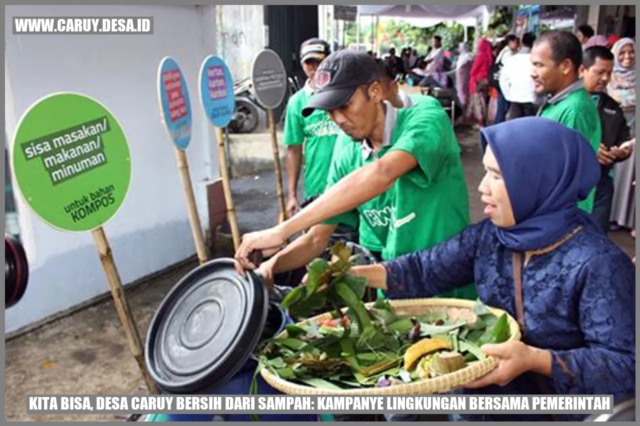 Kita Bisa, Desa Caruy Bersih dari Sampah