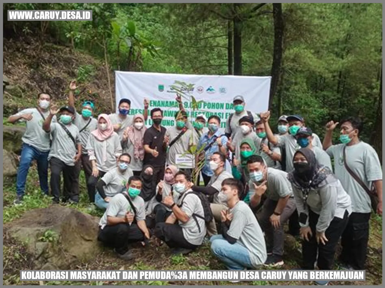 Kolaborasi Masyarakat dan Pemuda: Membangun Desa Caruy yang Berkemajuan