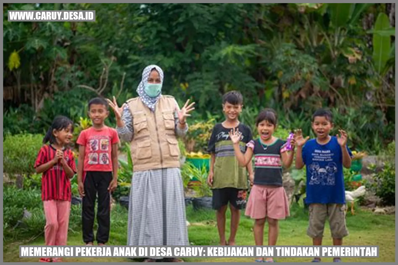 Pekerja Anak di Desa Caruy
