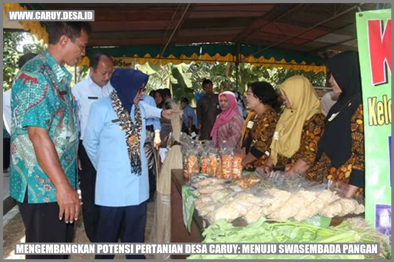 Pertanian Desa Caruy
