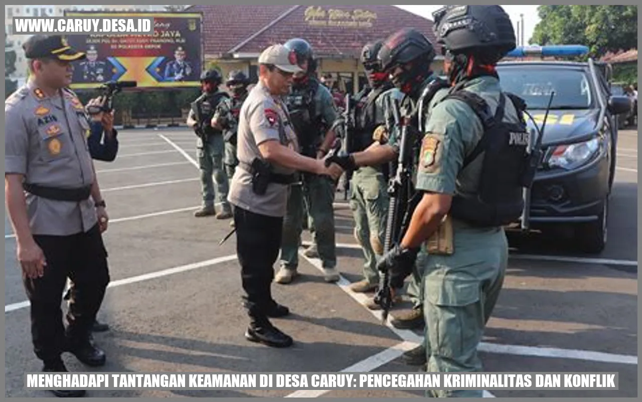 Menghadapi Tantangan Keamanan di Desa Caruy: Pencegahan Kriminalitas dan Konflik