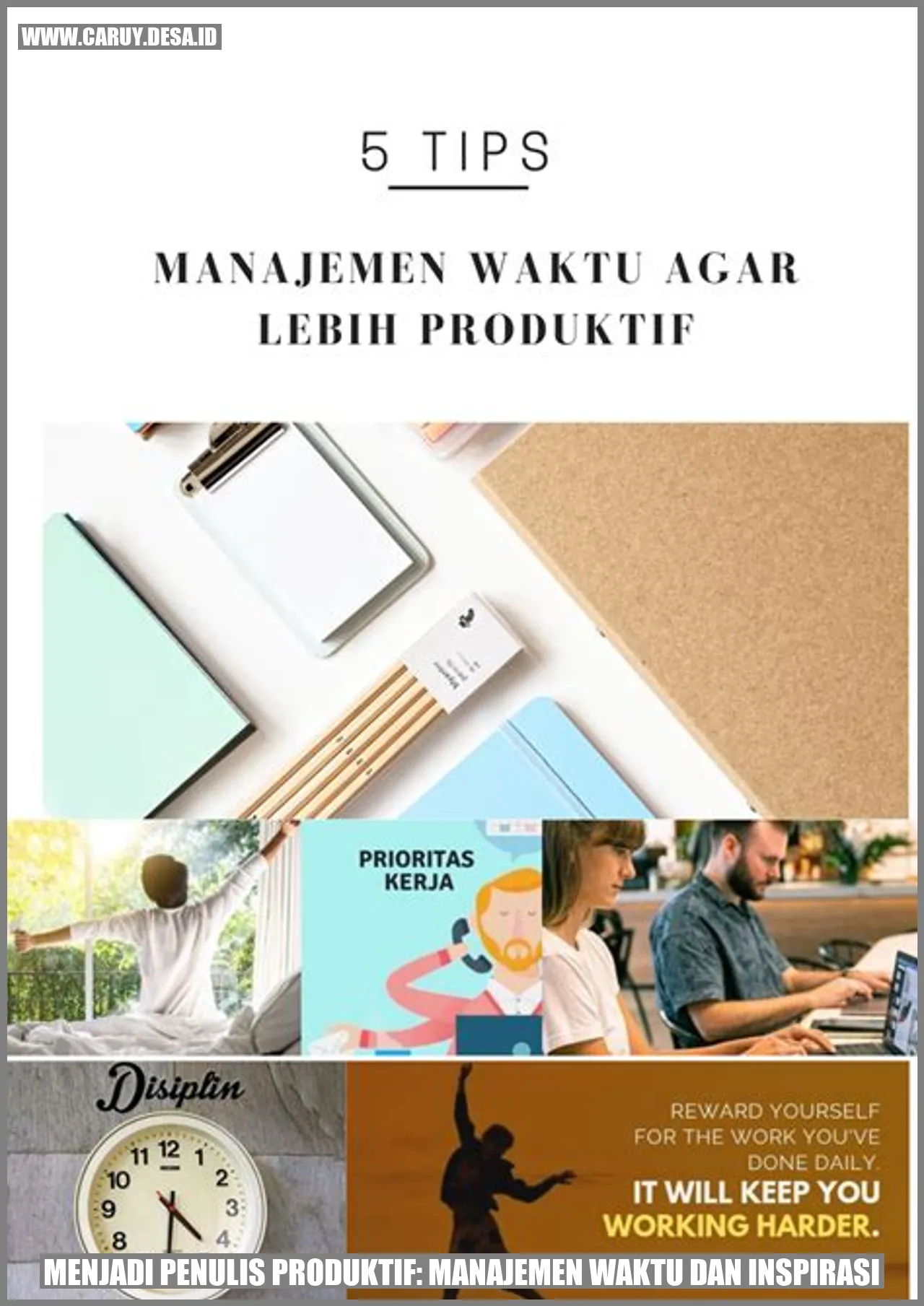 Manajemen Waktu untuk Menulis