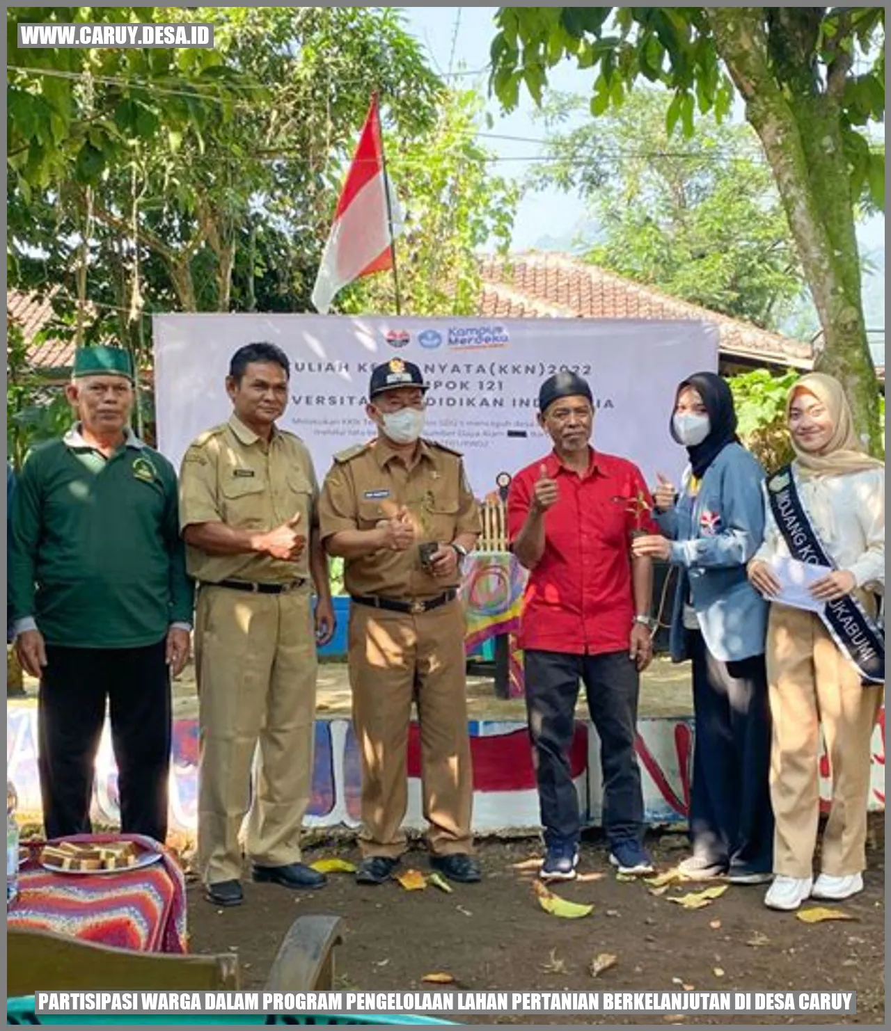 Partisipasi Warga dalam Program Pengelolaan Lahan Pertanian Berkelanjutan di Desa Caruy