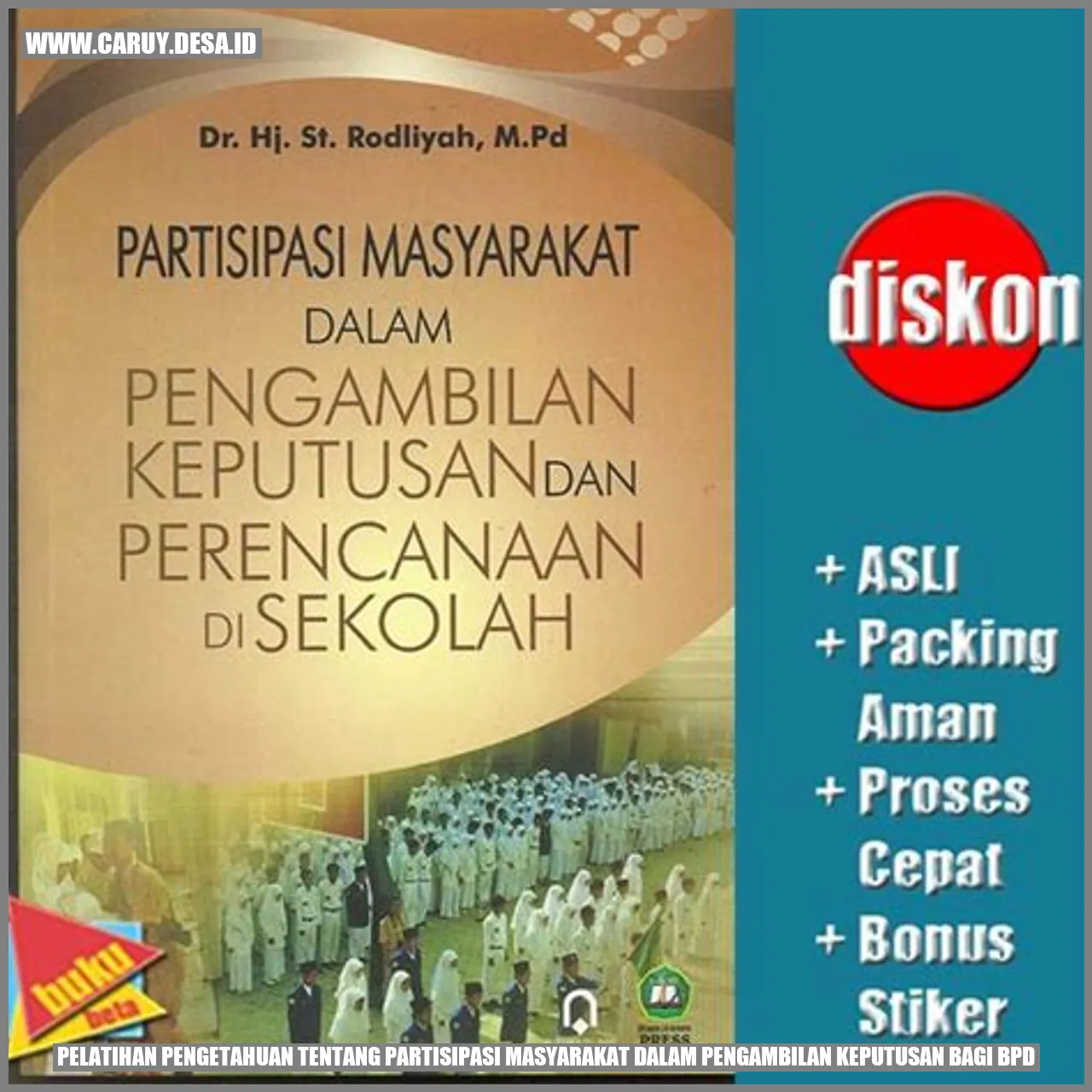 Gambar Pelatihan Pengetahuan tentang Partisipasi Masyarakat dalam Pengambilan Keputusan bagi BPD