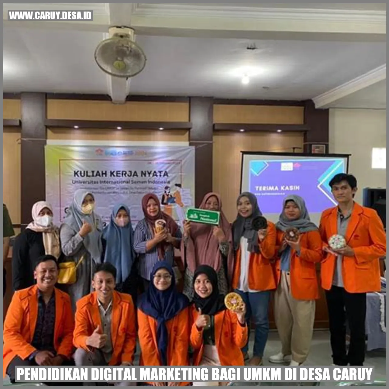 Pendidikan Digital Marketing bagi UMKM di Desa Caruy
