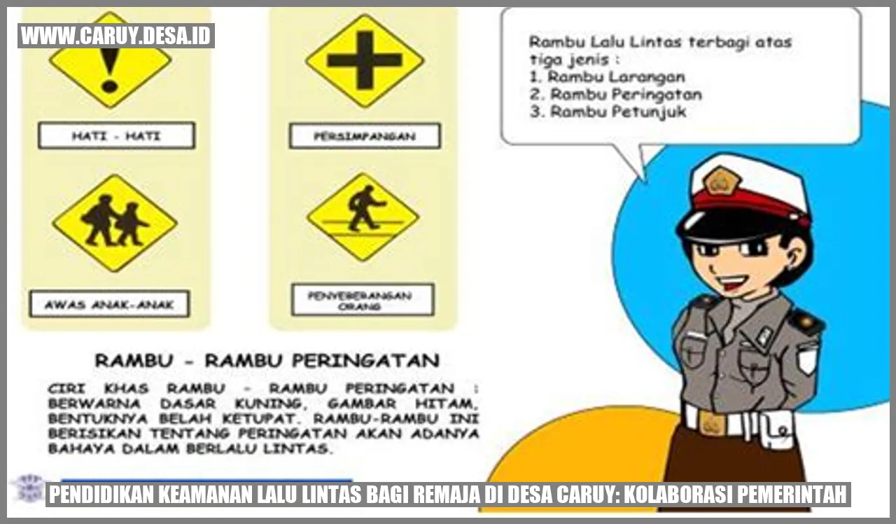 Pendidikan Keamanan Lalu Lintas bagi Remaja di Desa Caruy: Kolaborasi Pemerintah
