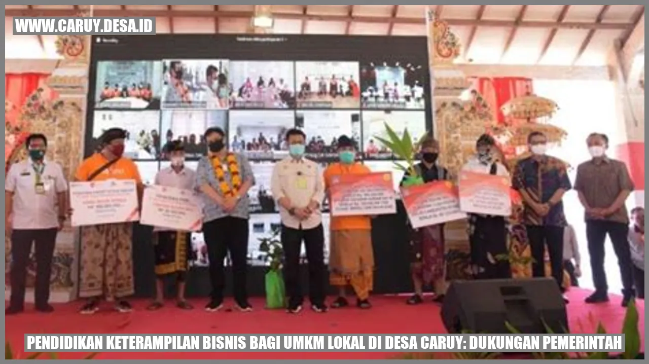 Pendidikan Keterampilan Bisnis Desa Caruy