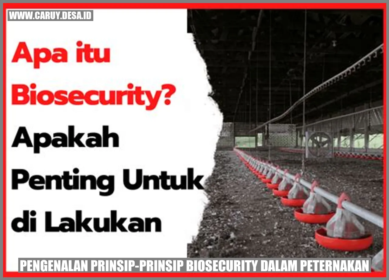 Biosecurity dalam Peternakan