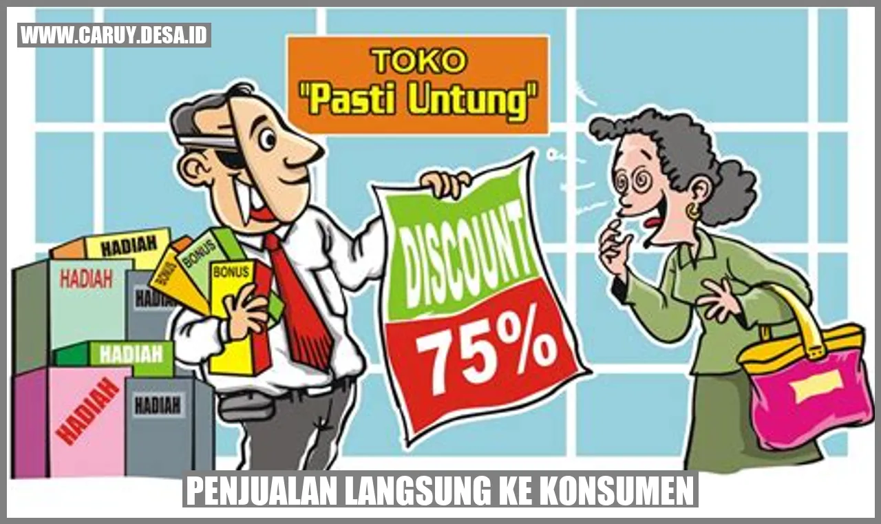 Foto Penjualan Langsung