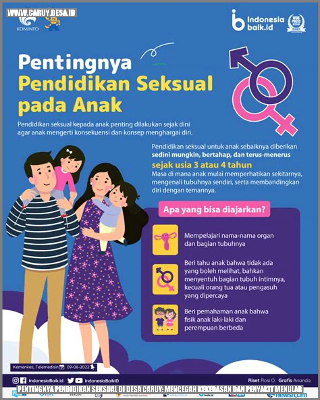 Pentingnya Pendidikan Seksual di Desa Caruy: Mencegah Kekerasan dan Penyakit Menular