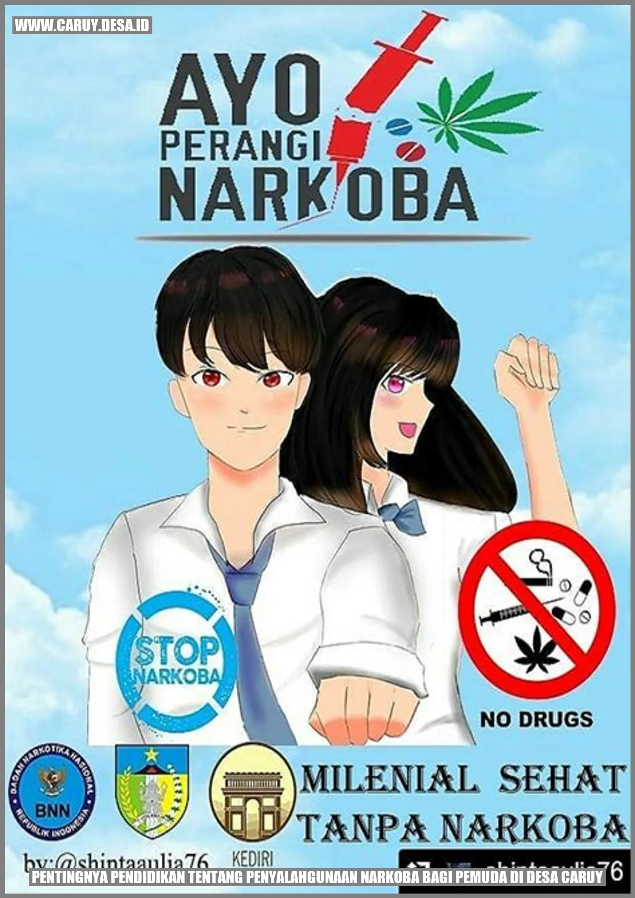 Narkoba di tengah pemuda Desa Caruy