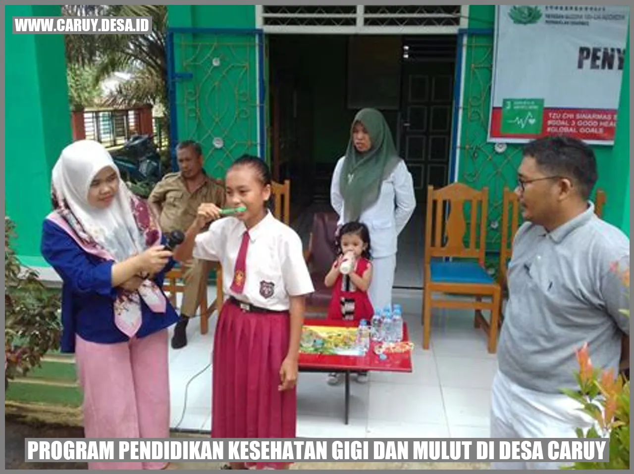 Program Pendidikan Kesehatan Gigi dan Mulut di Desa Caruy