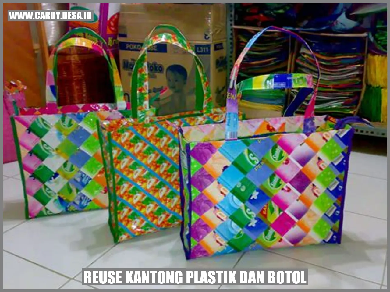 Reuse Kantong Plastik dan Botol